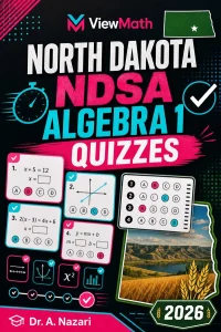 North Dakota NDSA Algebra 1 Math Quizzes