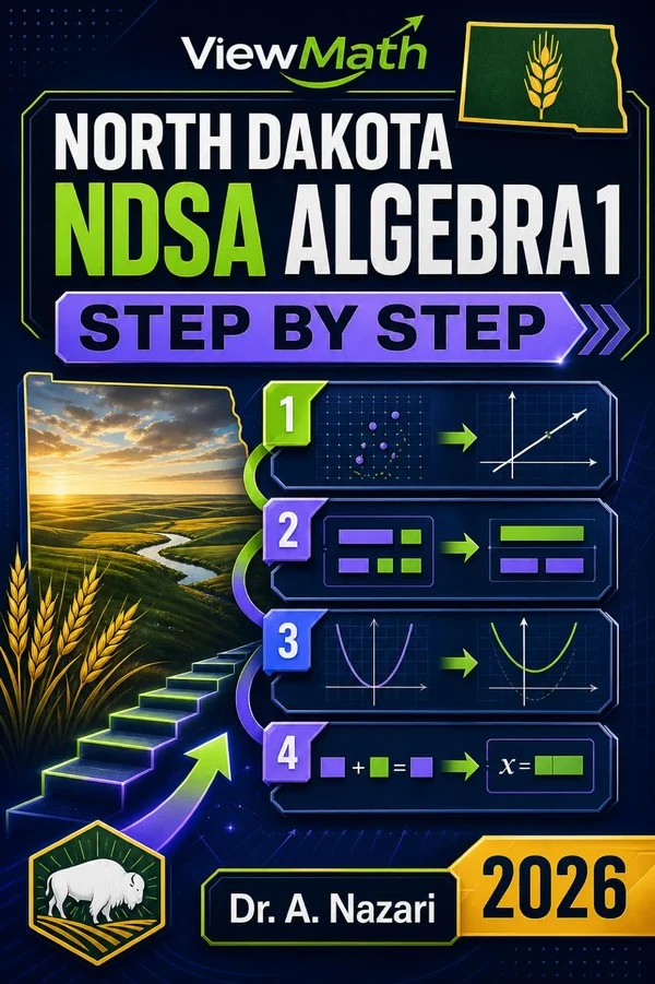 North Dakota NDSA Algebra 1 Step by Step