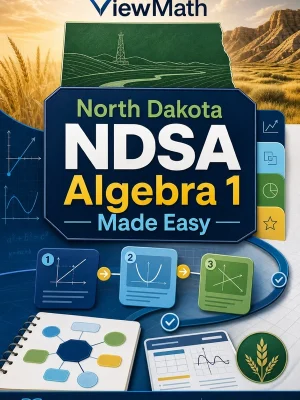 North Dakota NDSA Algebra 1 Made Easy