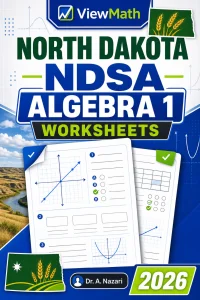 North Dakota NDSA Algebra 1 Worksheets