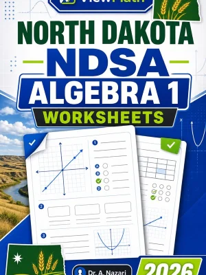 North Dakota NDSA Algebra 1 Worksheets