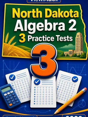 3 Full-Length North Dakota Algebra 2 Practice Tests