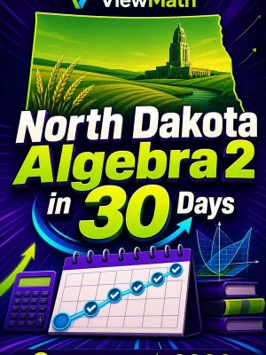 North Dakota Algebra 2 in 30 Days