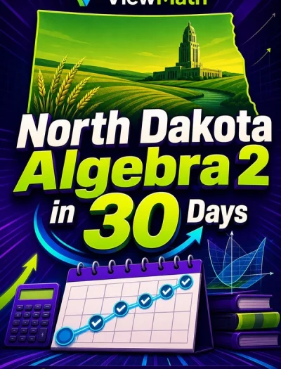 North Dakota Algebra 2 in 30 Days