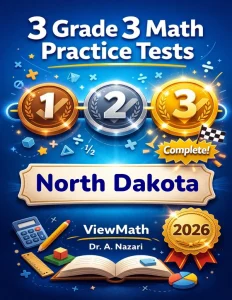 3 North Dakota NDSA Grade 3 Math Practice Tests