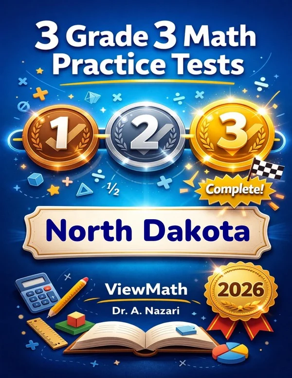 3 North Dakota NDSA Grade 3 Math Practice Tests