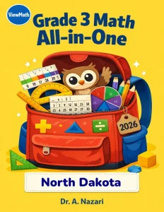 North Dakota NDSA Grade 3 Math All-in-One