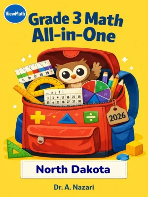 North Dakota NDSA Grade 3 Math All-in-One