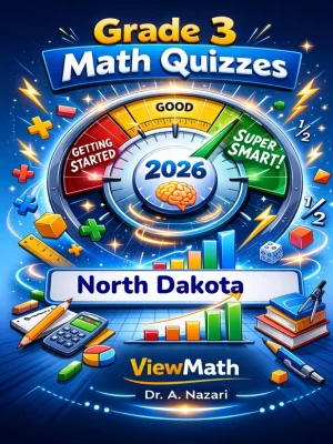 North Dakota NDSA Grade 3 Math Quizzes