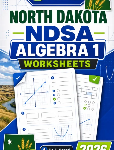 North Dakota NDSA Algebra 1 Worksheets