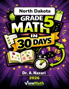 North Dakota NDSA Grade 5 Math in 30 Days