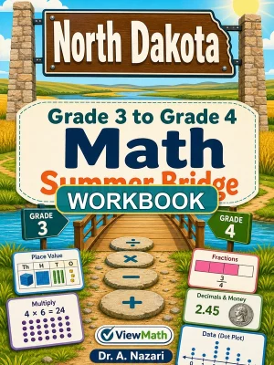 North Dakota NDSA Grade 3 Math Summer Bridge Workbook