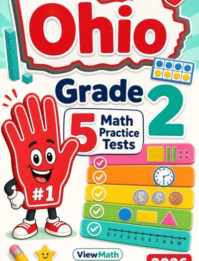 5 Full-Length Ohio Grade 2 Math Practice Tests