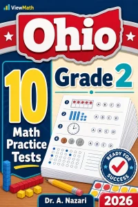 10 Full-Length Ohio Grade 2 Math Practice Tests