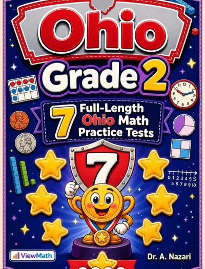 7 Full-Length Ohio Grade 2 Math Practice Tests