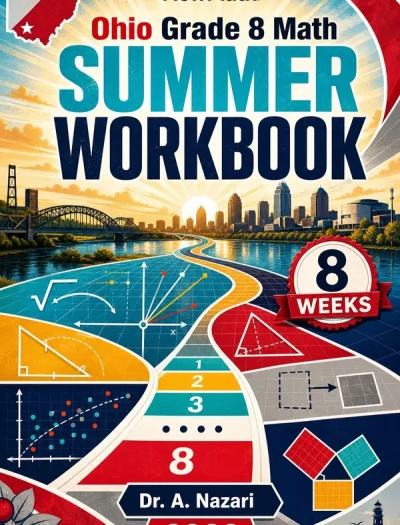 Ohio OST Grade 8 Math Summer Review Workbook