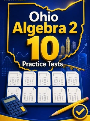 10 Full-Length Ohio Algebra 2 Practice Tests