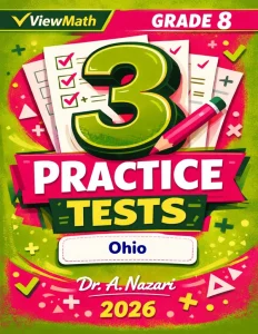 3 Ohio OST Grade 8 Math Practice Tests