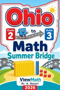 Ohio Grade 2 to Grade 3 Math Summer Bridge
