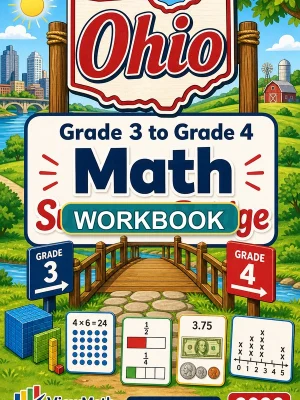 Ohio OST Grade 3 Math Summer Bridge Workbook