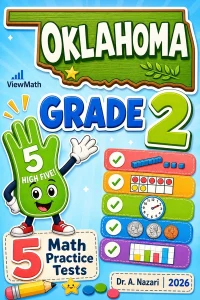 5 Full-Length Oklahoma Grade 2 Math Practice Tests