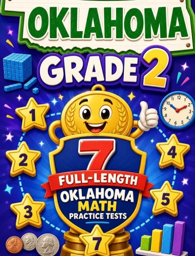 7 Full-Length Oklahoma Grade 2 Math Practice Tests