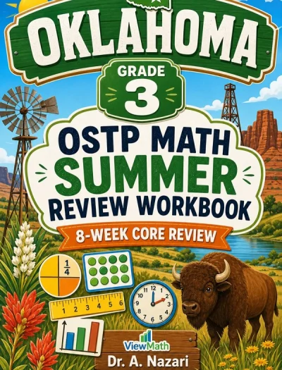 Oklahoma OSTP Grade 3 Math Summer Review Workbook