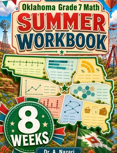 Oklahoma OSTP Grade 7 Math Summer Review Workbook