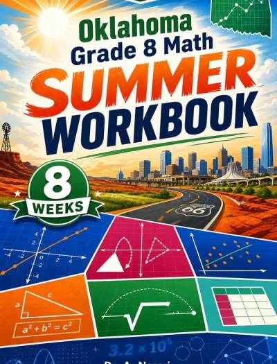Oklahoma OSTP Grade 8 Math Summer Review Workbook