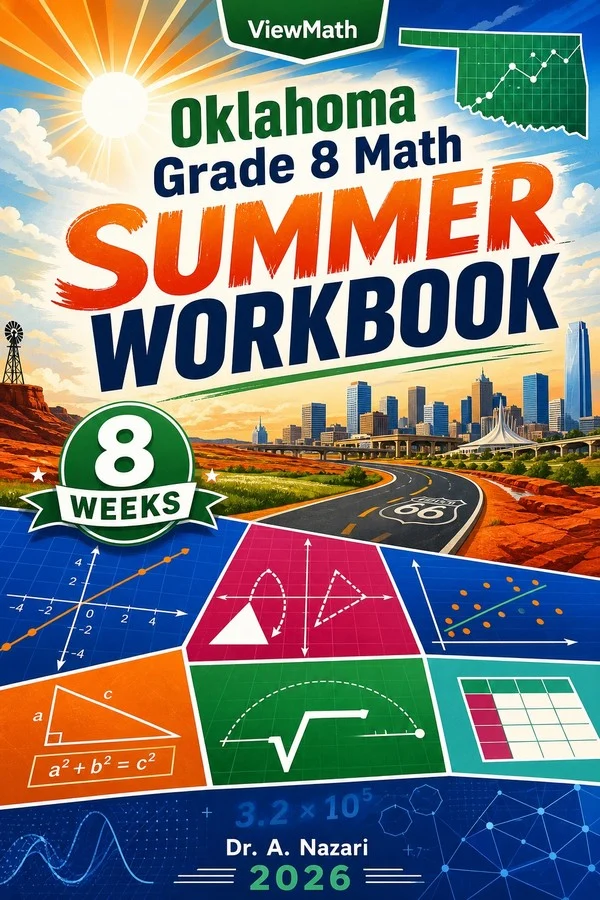 Oklahoma OSTP Grade 8 Math Summer Review Workbook