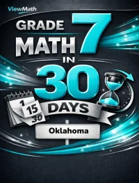 Oklahoma OSTP Grade 7 Math in 30 Days