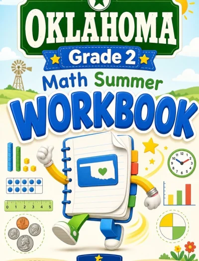 Oklahoma Grade 2 Math Summer Workbook