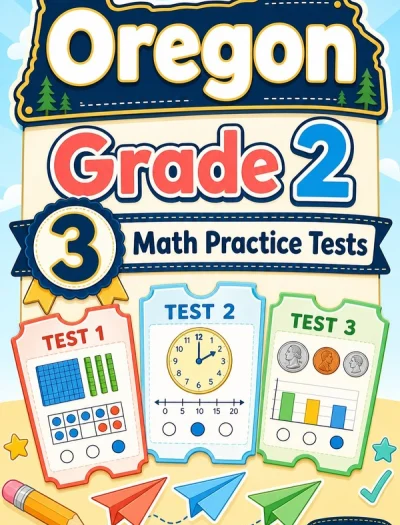 3 Oregon Grade 2 Math Practice Tests