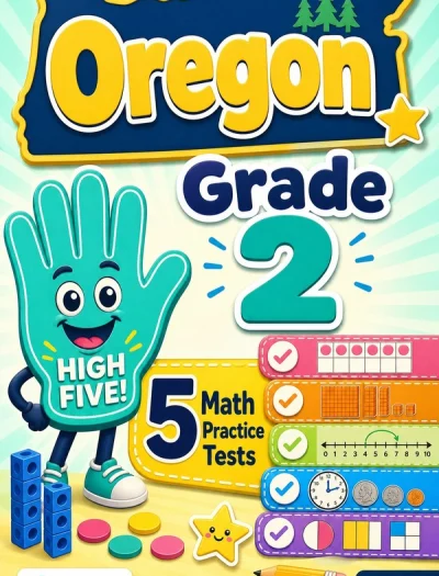5 Full-Length Oregon Grade 2 Math Practice Tests