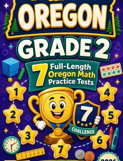 7 Full-Length Oregon Grade 2 Math Practice Tests