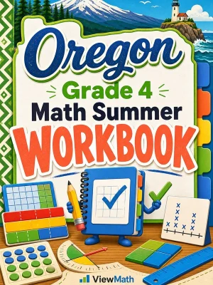 Oregon OSAS Grade 4 Math Summer Review Workbook
