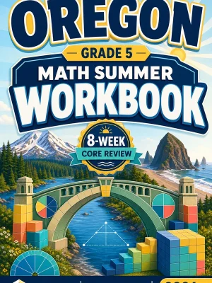 Oregon OSAS Grade 5 Math Summer Review Workbook