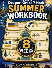 Oregon OSAS Grade 7 Math Summer Review Workbook
