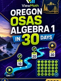 Oregon OSAS Algebra 1 Math in 30 Days