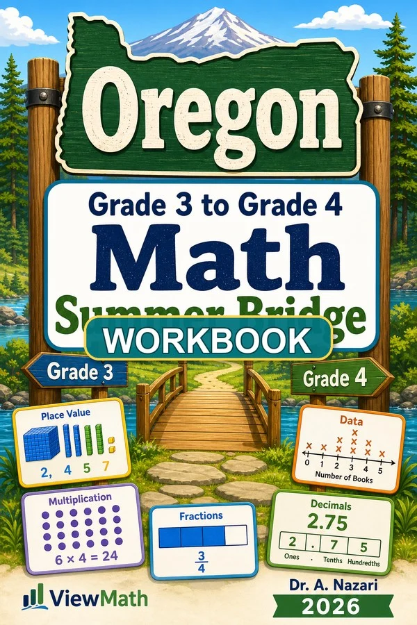 Oregon OSAS Grade 3 Math Summer Bridge Workbook
