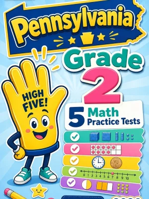 5 Full-Length Pennsylvania Grade 2 Math Practice Tests