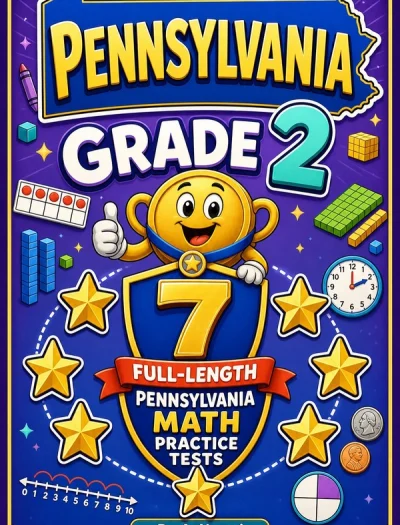 7 Full-Length Pennsylvania Grade 2 Math Practice Tests