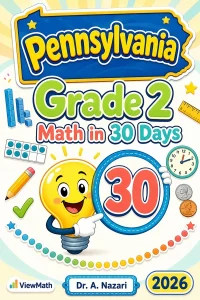 Pennsylvania Grade 2 Math in 30 Days