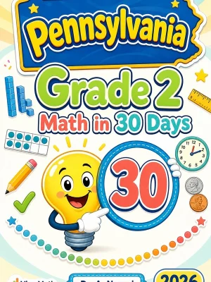 Pennsylvania Grade 2 Math in 30 Days