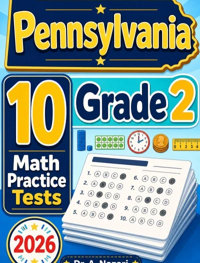 10 Full-Length Pennsylvania Grade 2 Math Practice Tests