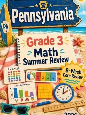 Pennsylvania PSSA Grade 3 Math Summer Review