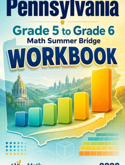 Pennsylvania PSSA Grade 5 Math Summer Bridge Workbook