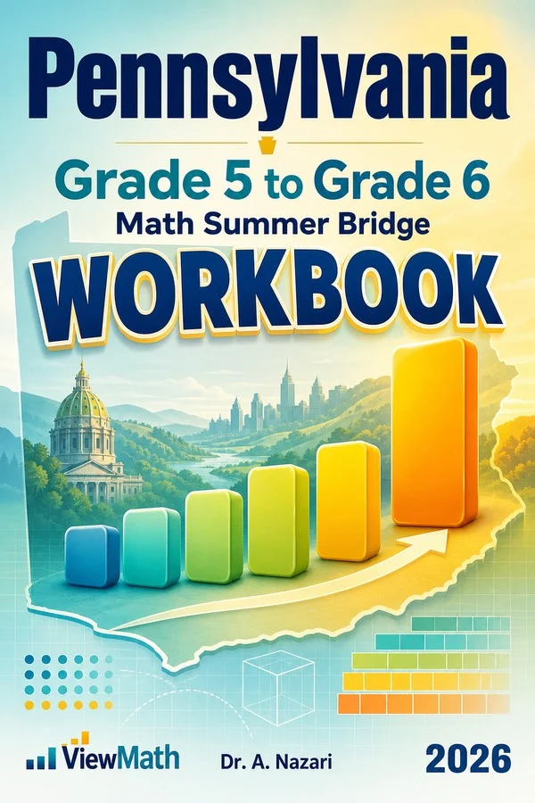 Pennsylvania PSSA Grade 5 Math Summer Bridge Workbook