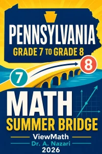 Pennsylvania PSSA Grade 7 to Grade 8 Math Summer Bridge