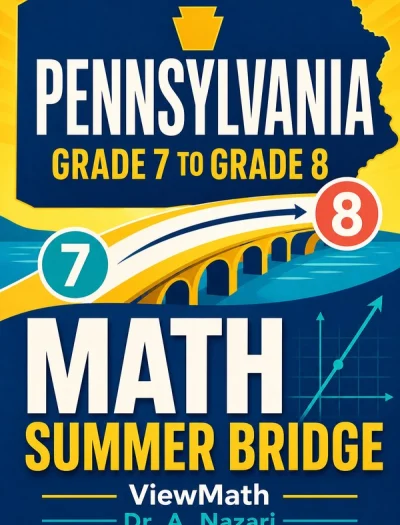 Pennsylvania PSSA Grade 7 to Grade 8 Math Summer Bridge